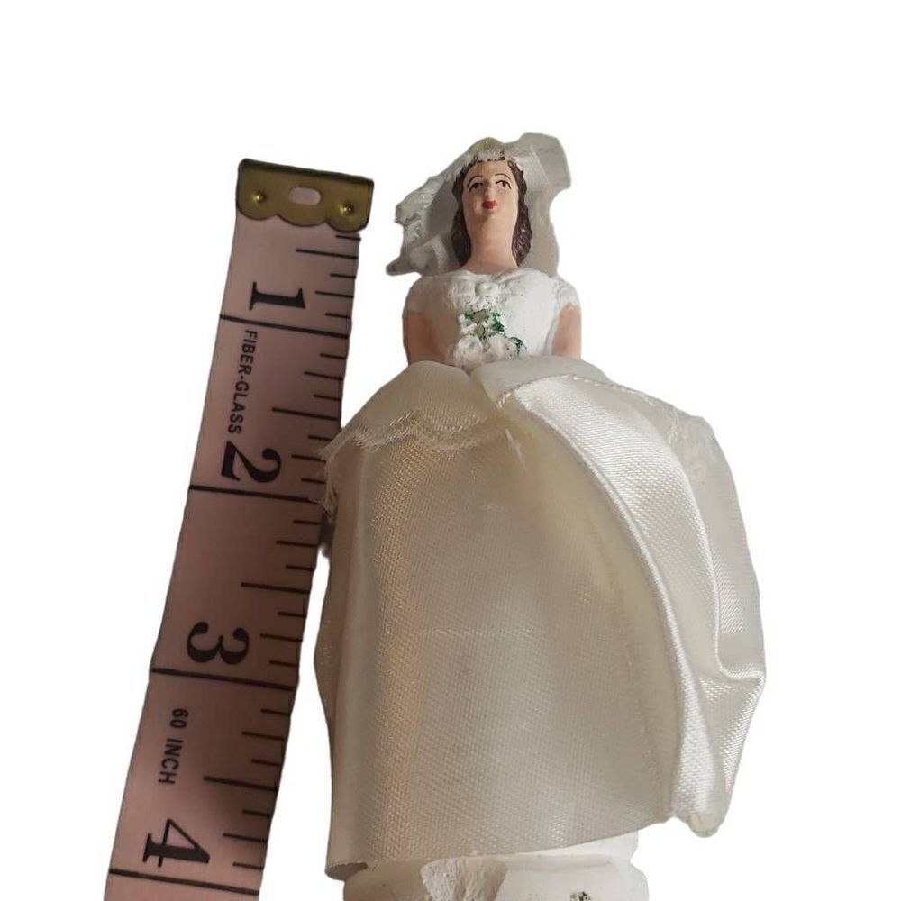 Vintage‎ 1957 Pfeil and Holing Cake Toper Bride Figurine - Picture 4 of 16